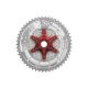 Sunrace Cassette Sprocket Mx80 11S 11-50T Metalic Silver