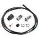 Trp 2000mm Black Banjo 5mm Hose Kit