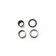 Fox Pts H/Ware 3Pc Steel 10X15