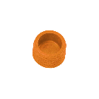 Crankbrothers Accessory Pedal End Cap Plastic Orange